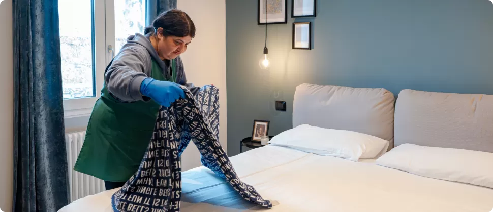 camara da letto ordinata